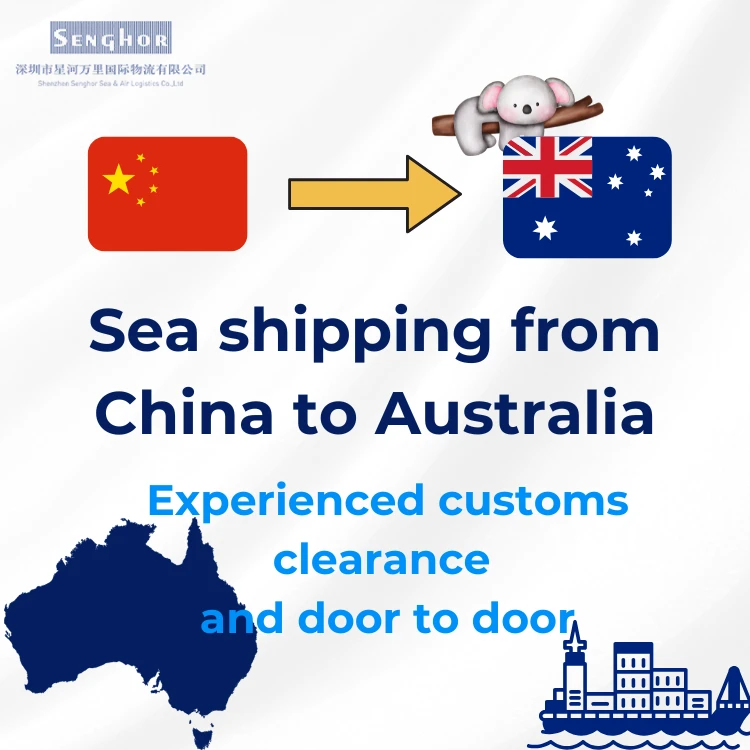Pomorski prijevoz iz Kine u Australiju